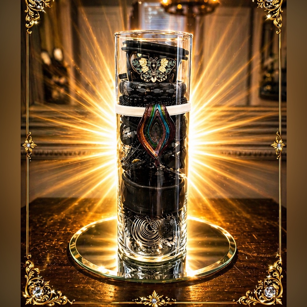 “Dark Tower” Large Mystery Jewelry Jar